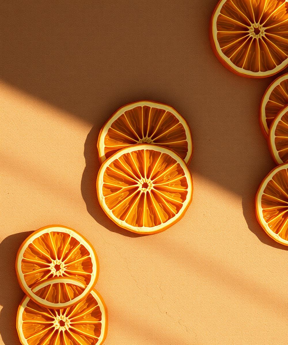 Organic Orange Wheels